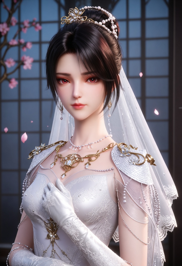 王原原婚服-国漫-Illustrious光辉 by 云落 on Tensor.Art