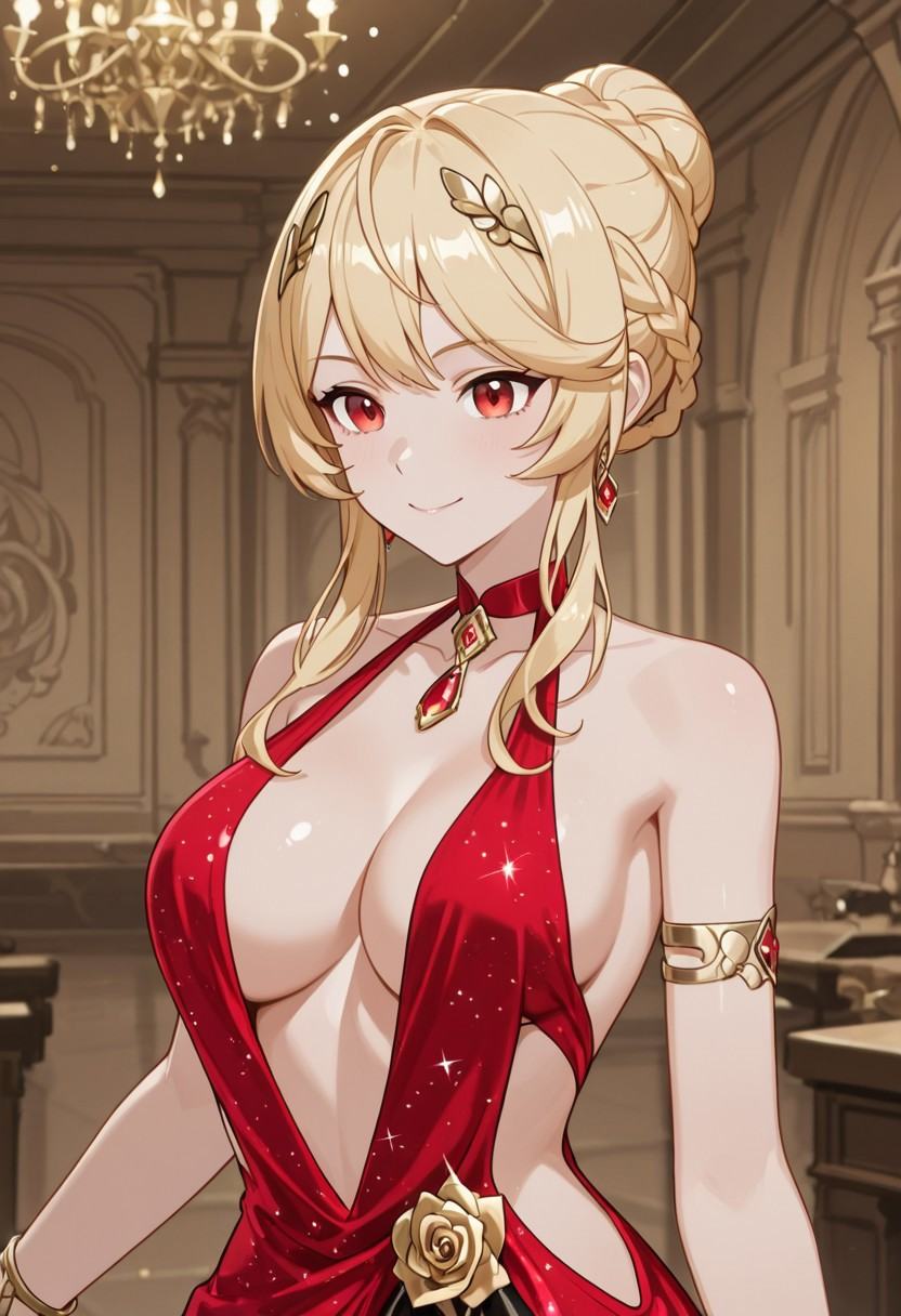 HeraAG,  Thorned Roses,  blonde hair on Tensor.Art