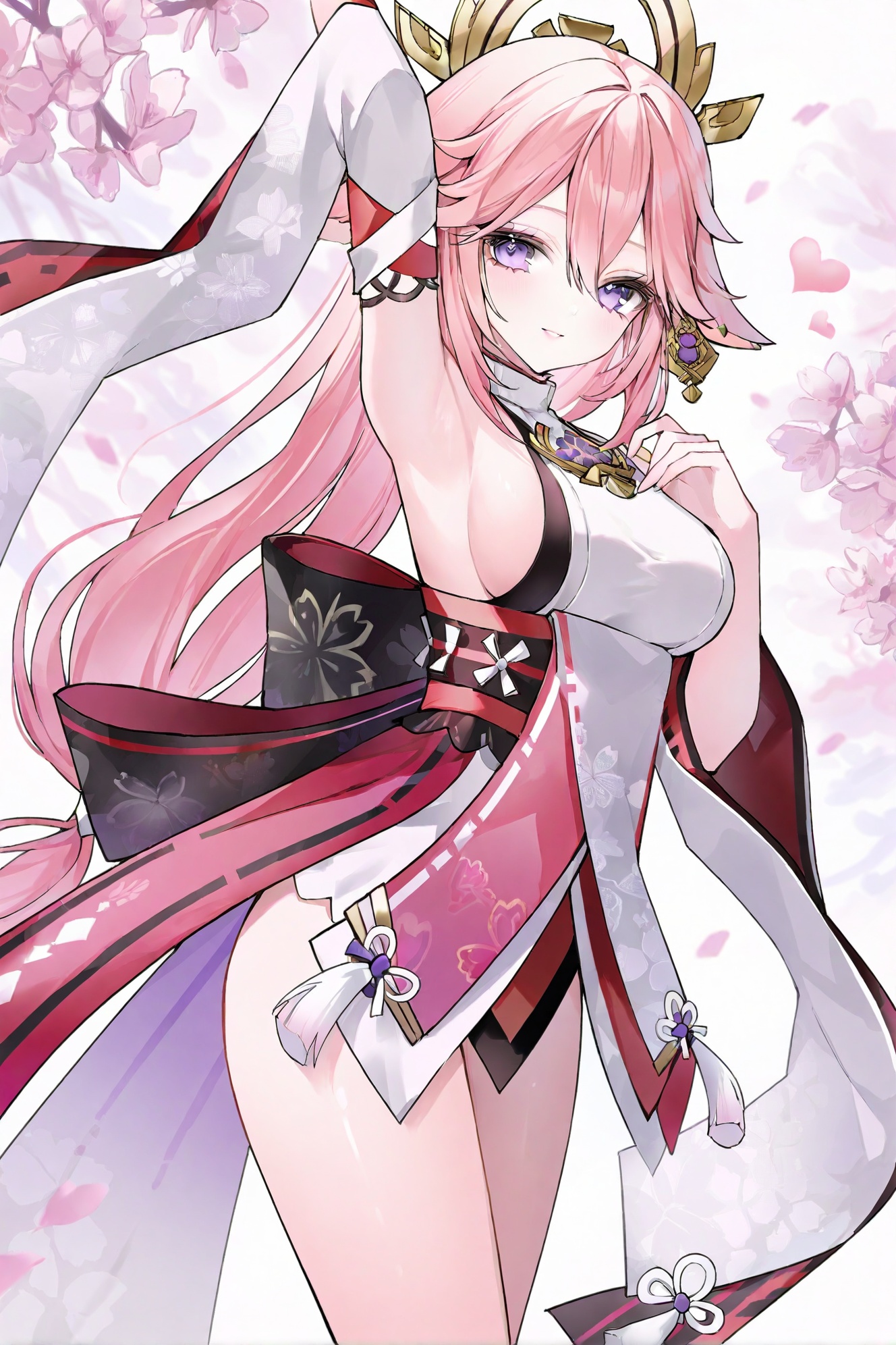 1girl,  breasts,  yae miko on Tensor.Art