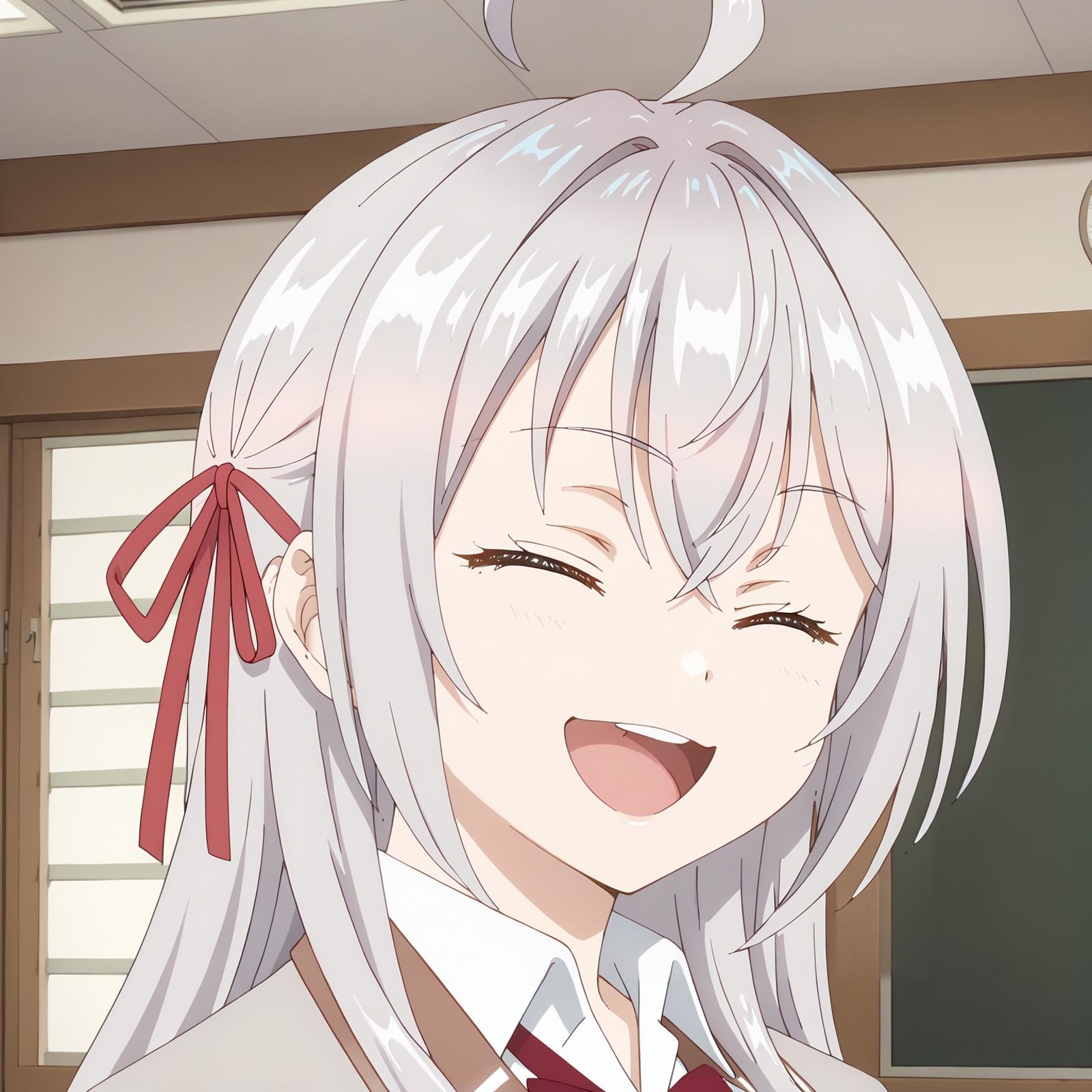 close-up,  smile,  open mouth on Tensor.Art