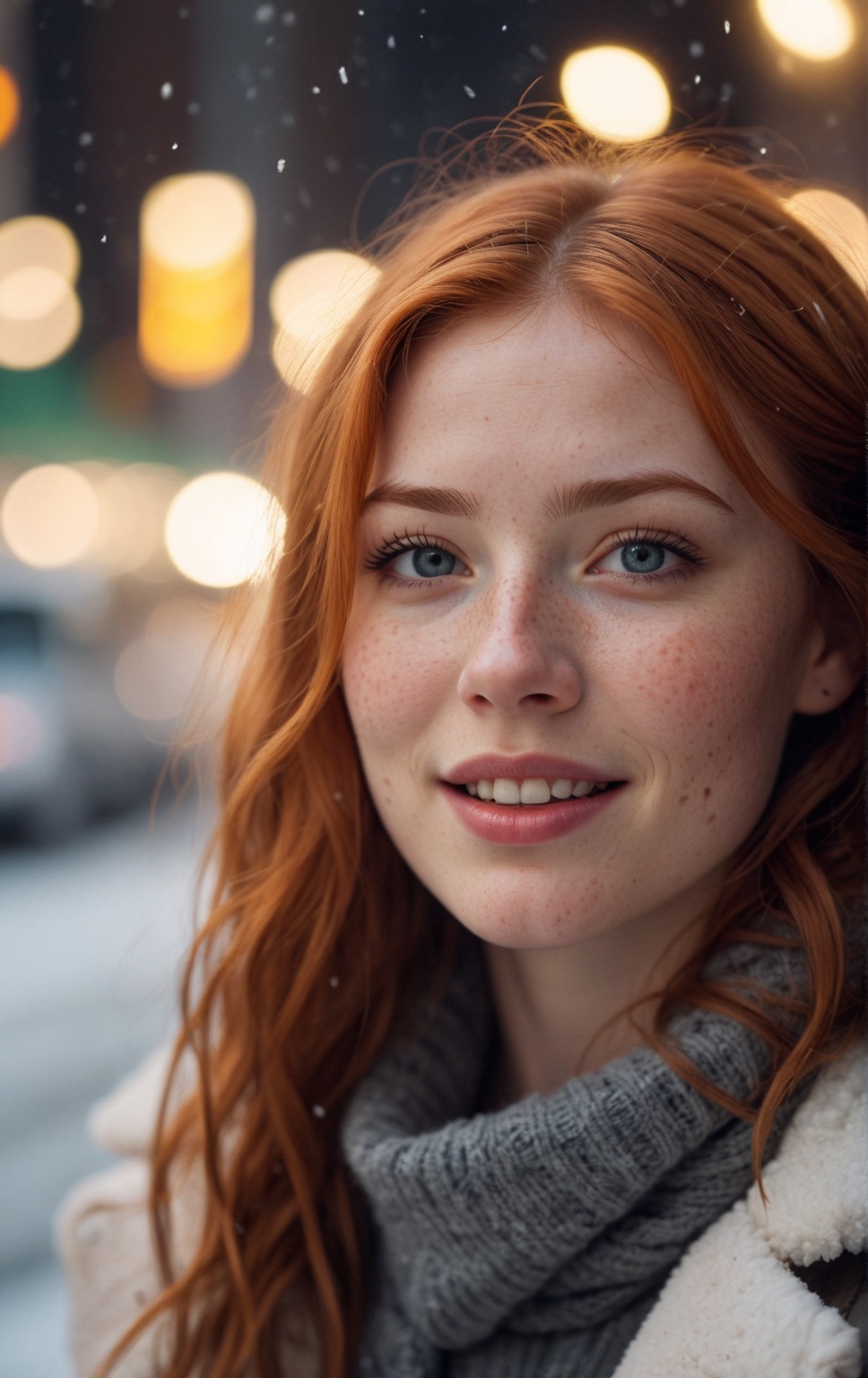 closed lips,  cute smile,  cinematic photo on Tensor.Art