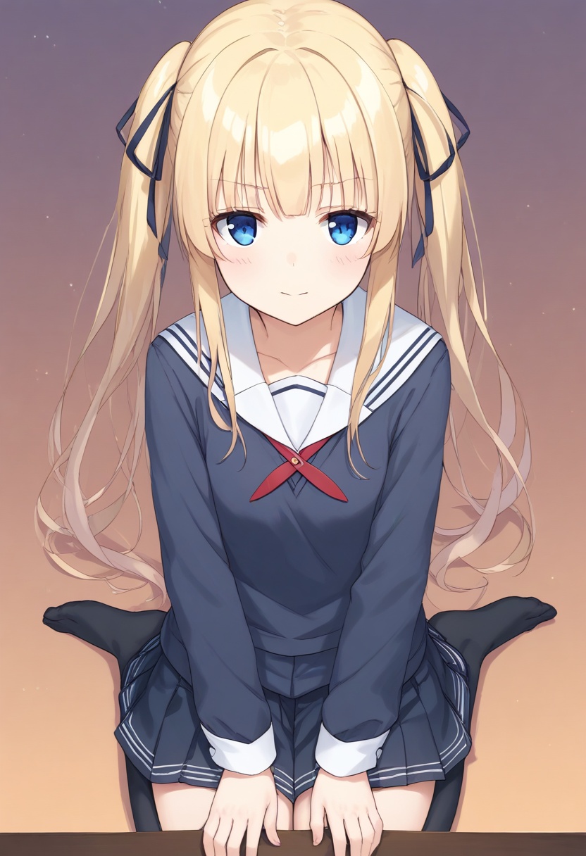sawamura spencer eriri,  1girl,  school uniform on Tensor.Art
