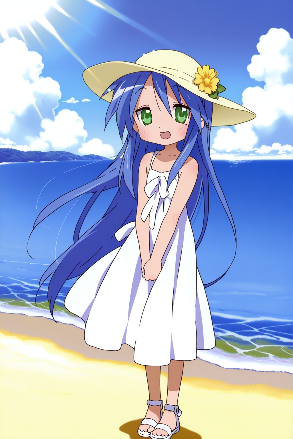 LuckyStar,  1girl,  hat on Tensor.Art