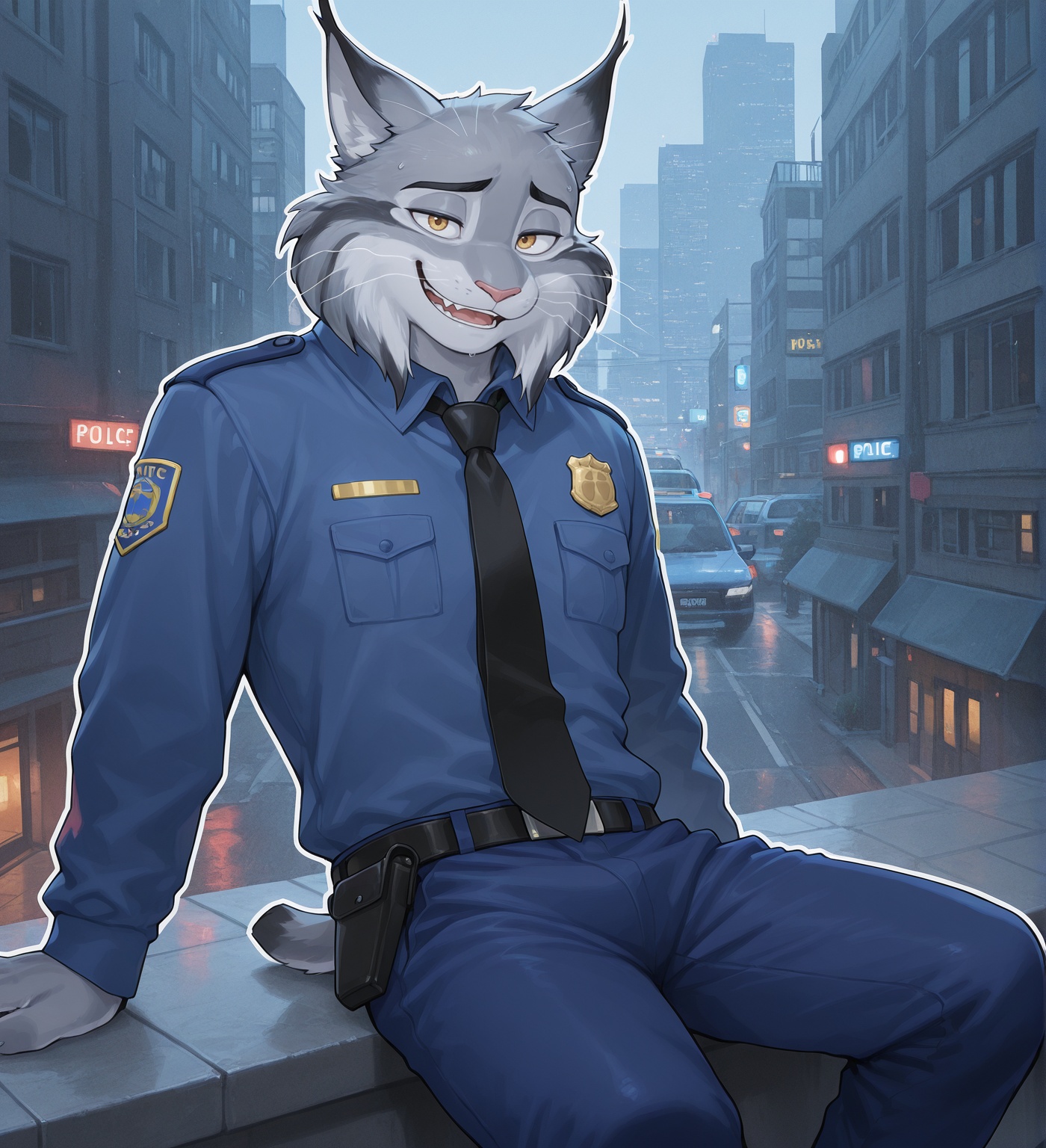 pawbert lynxley,  lynx boy,  1boy on Tensor.Art
