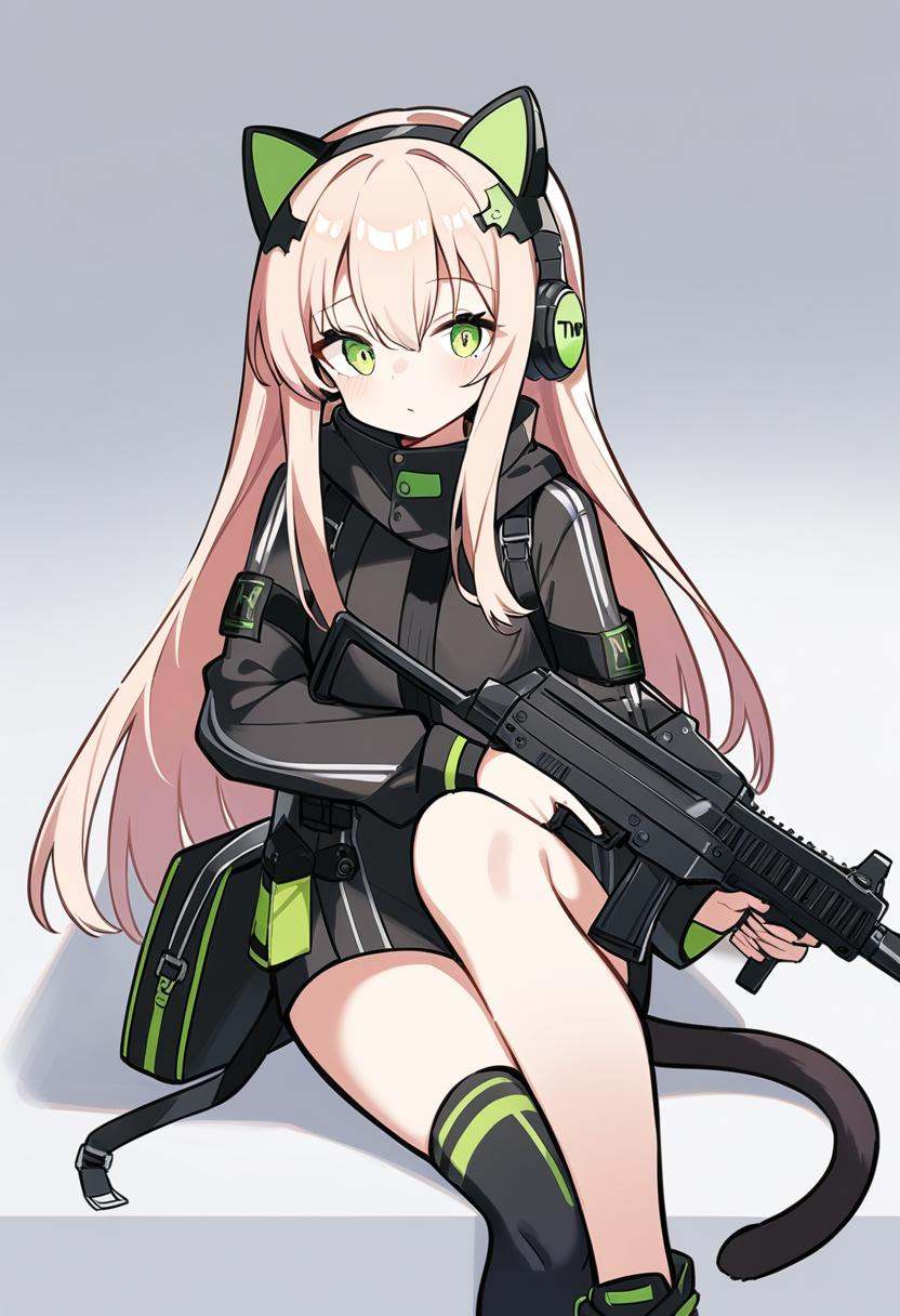 1girl,  tmp \(girls' frontline\),  girls' frontline on Tensor.Art