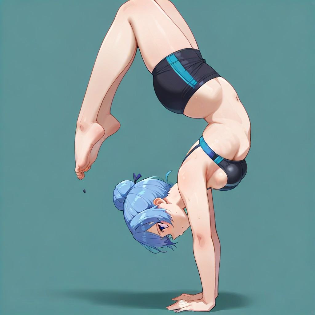 legsupp2,  barefoot,  feet on Tensor.Art