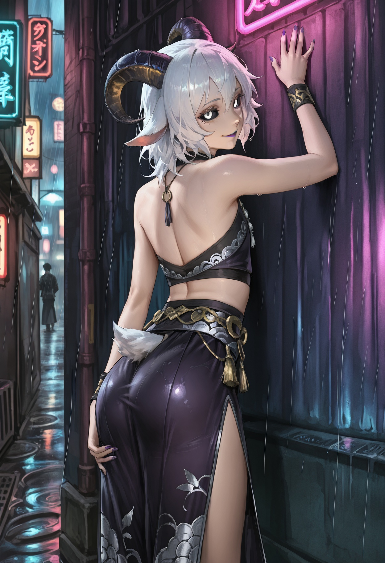 1boy,  trap,  flat chest on Tensor.Art