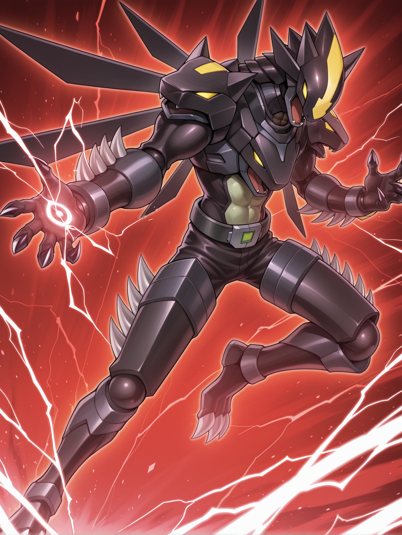 1boy,  masked hero dark law,  solo on Tensor.Art
