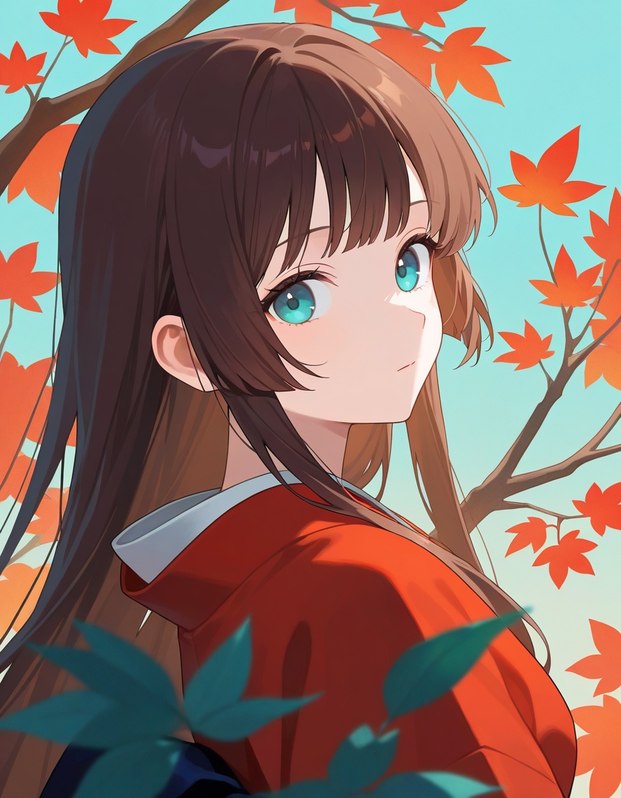 1girl,  solo,  long hair on Tensor.Art