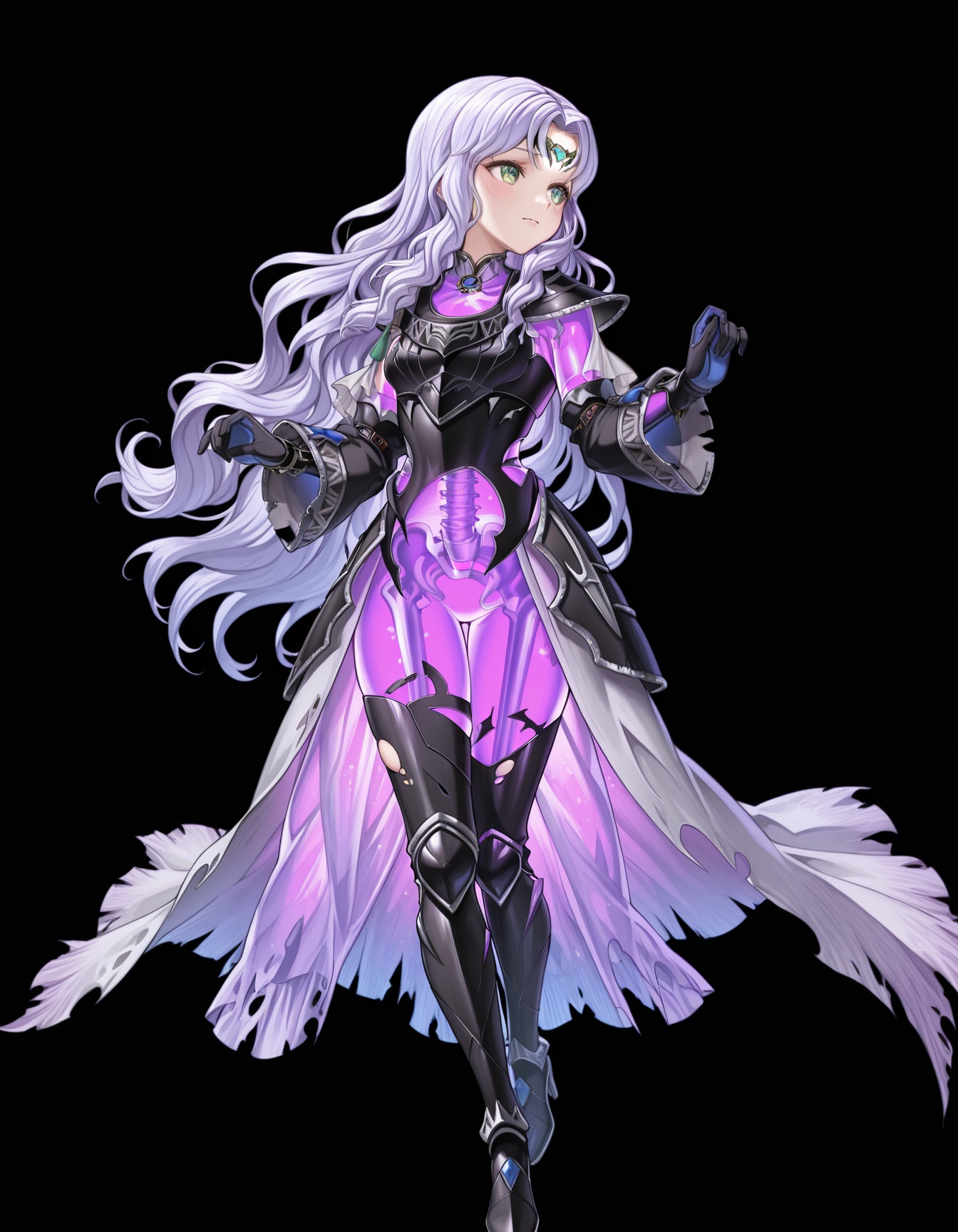 curvy,  HelOutfit,  black armor on Tensor.Art