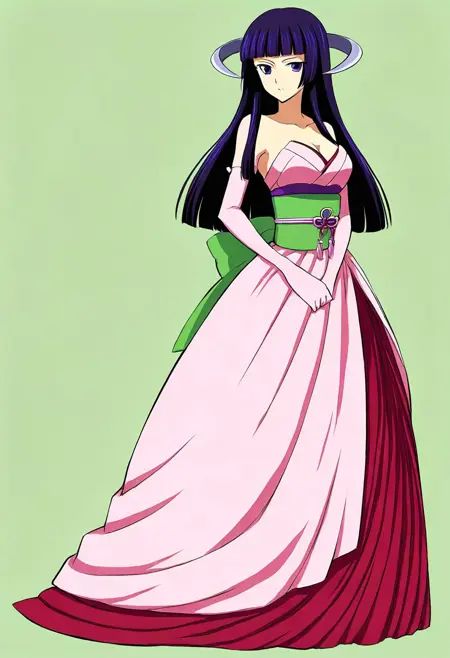 (Masterpiece),  1girl,  dark purple hair on Tensor.Art