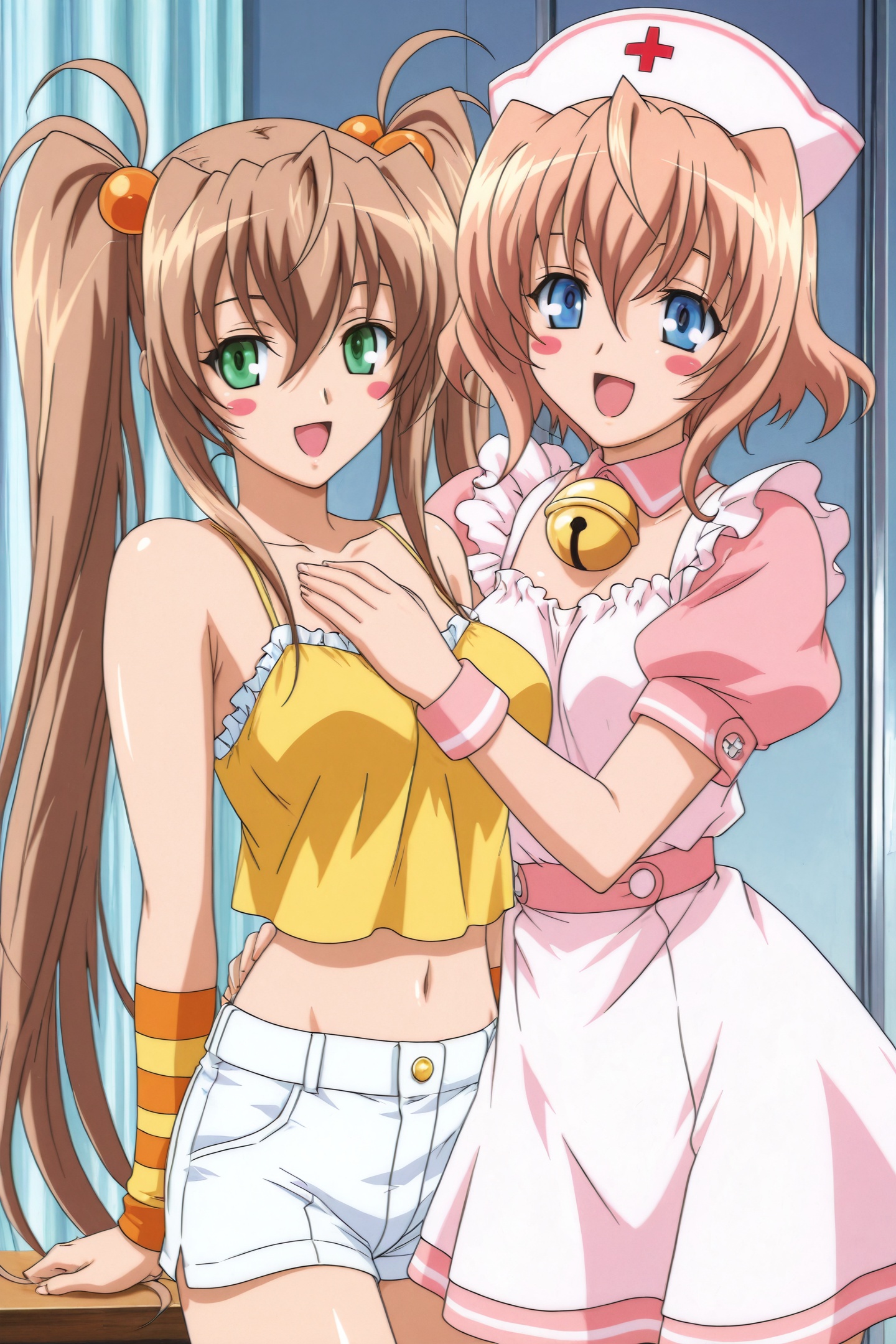 Anime Style,  Corona \(Kannazuki no Miko\),  Nekoko \(Kannazuki no Miko\) on Tensor.Art