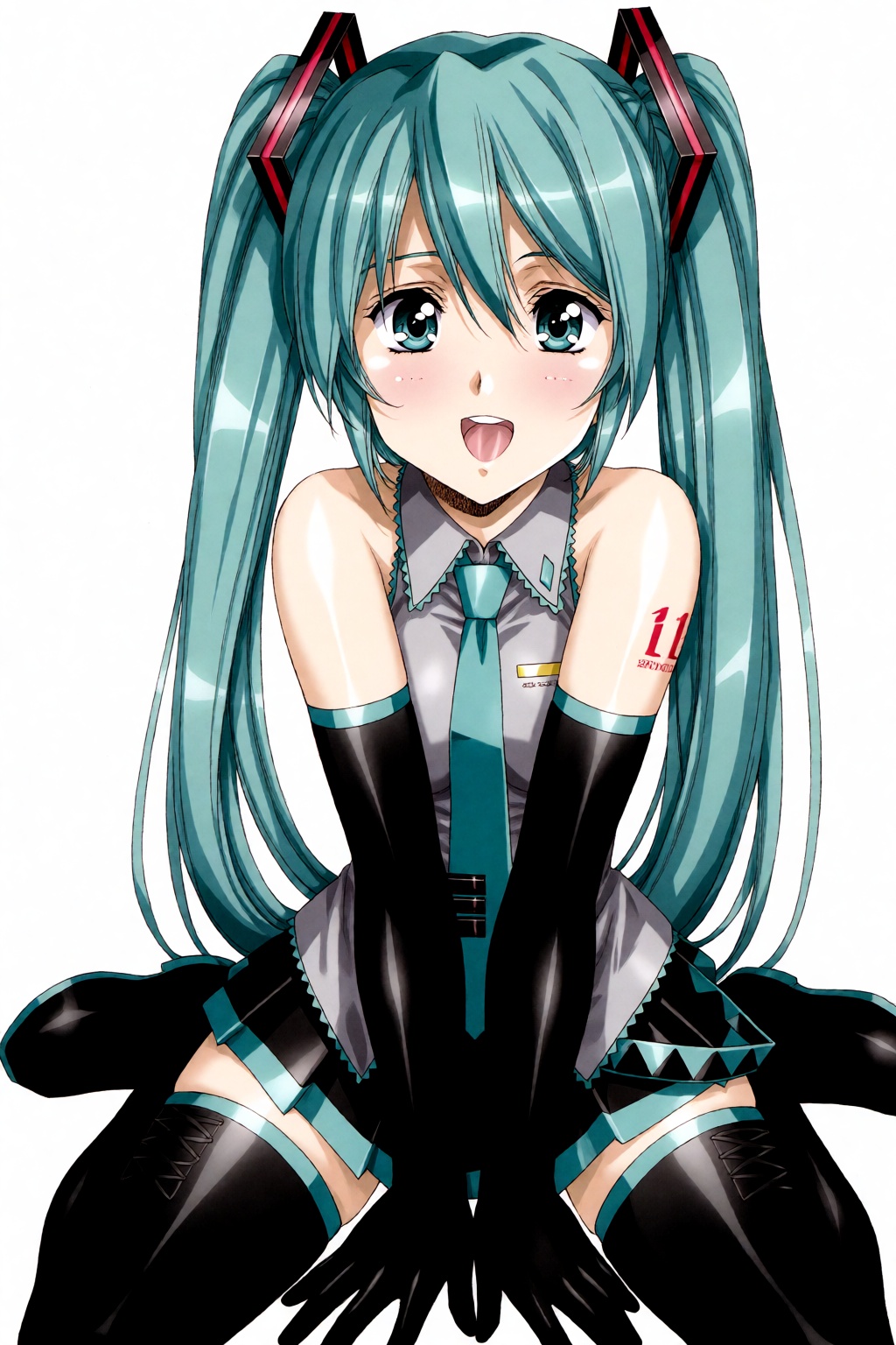 Urushihara Satoshi Style Type-New,  1girl,  solo on Tensor.Art