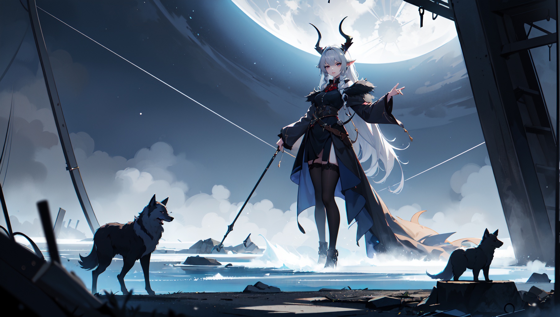 Craft an unparalleled 32K UHD photograph,  a masterpiece set in a mesmerizing fantasy realm. Central to this domain,  a 19...