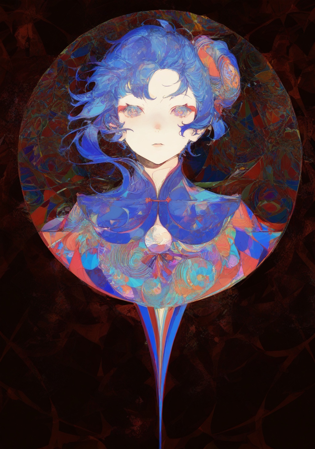 wenli,  abstract background,  masterpiece on Tensor.Art