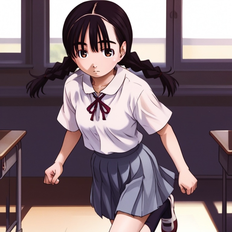 looking at viewer,  solo,  SecretaryTsuda on Tensor.Art