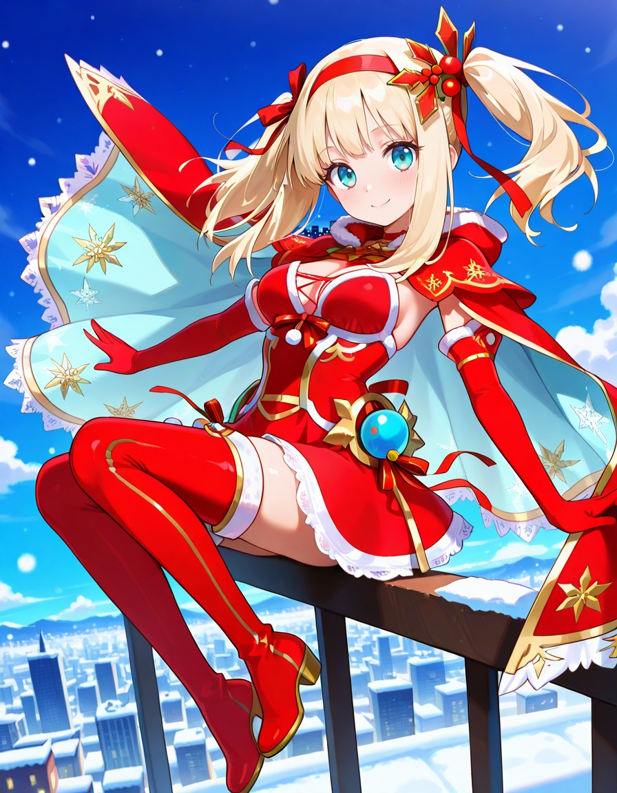 PADSalineC,  blonde hair,  twintails on Tensor.Art