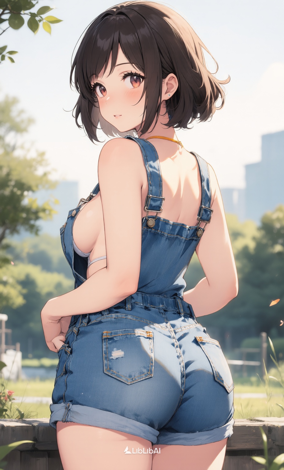治愈系动画,  Sensual figure,  big butt on Tensor.Art