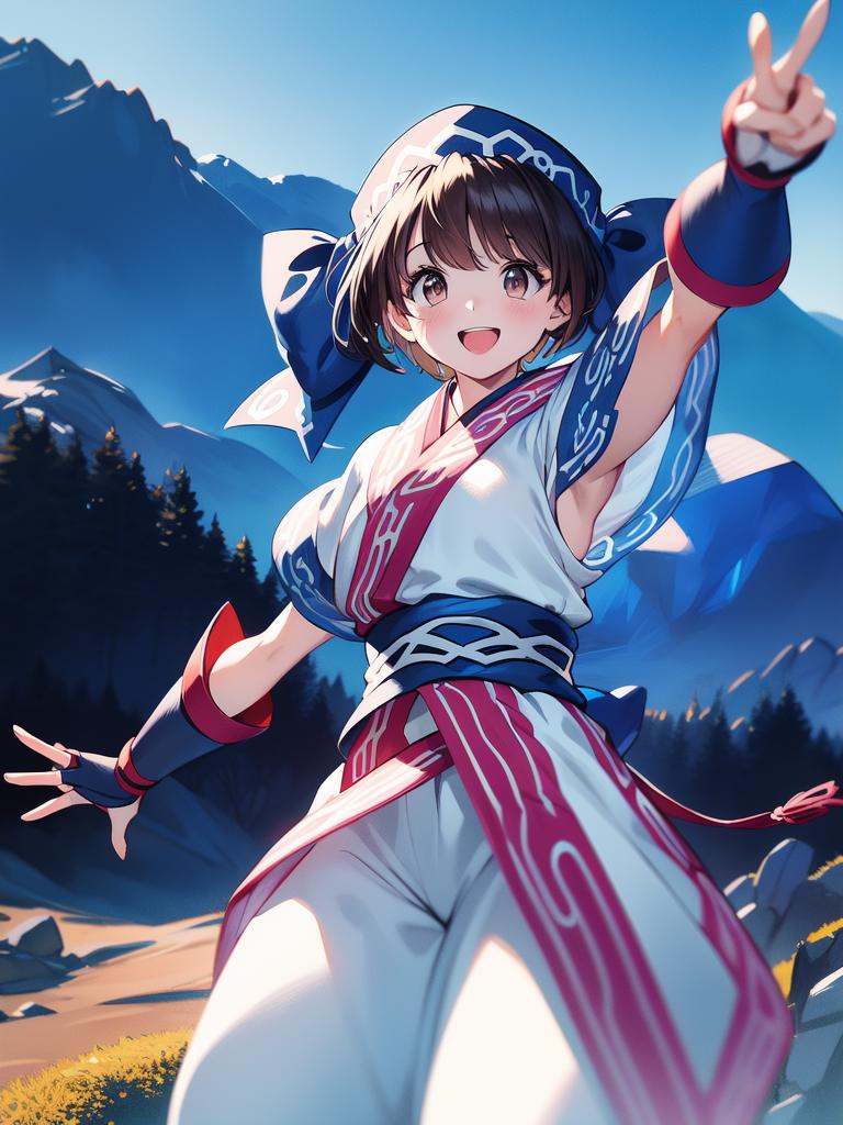 Rimururu,  1girl,  ainu clothes on Tensor.Art