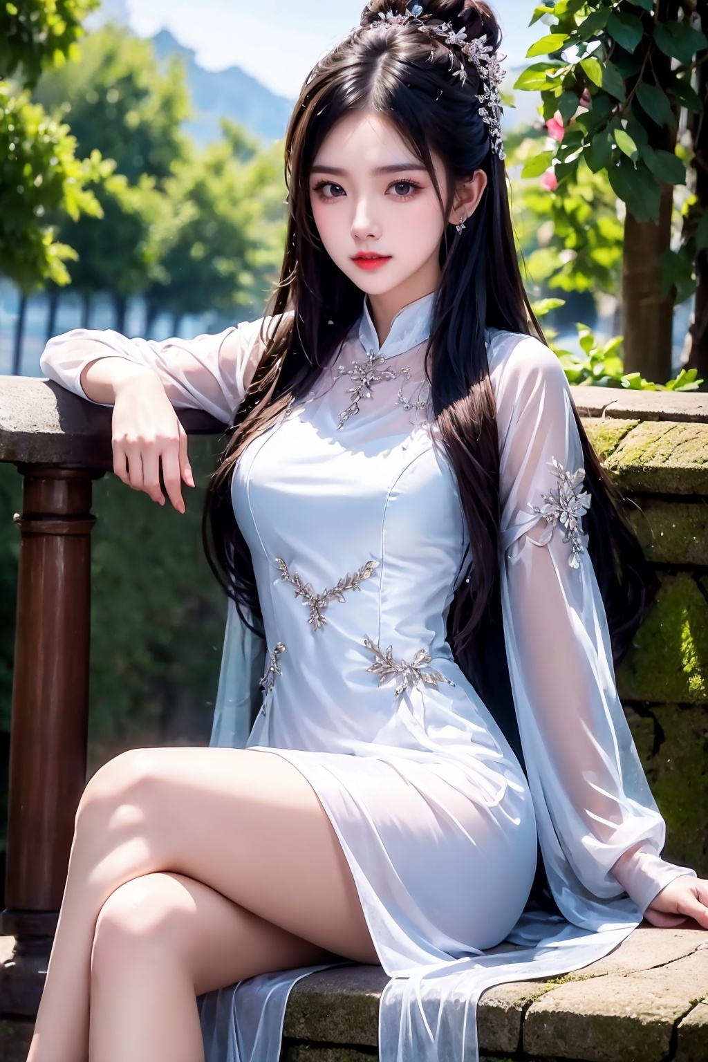 hair ornament,  8K,  1girl on Tensor.Art