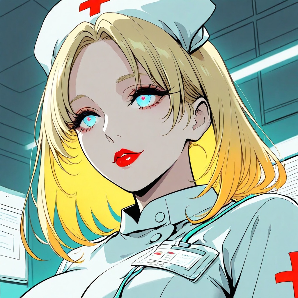 (solo),  (1girl),  nurse on Tensor.Art