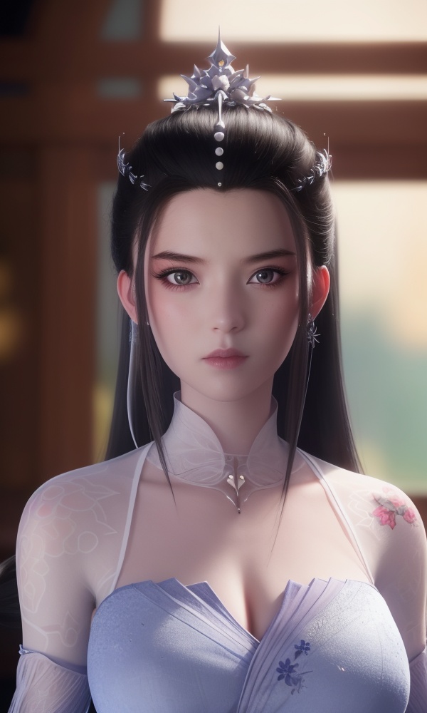 (,1girl, ,best quality, ),looking at viewer, <lora:431-DA-逆天邪神-楚月婵:0.8> ,,ultra detailed background,ultra detailed background,ultra realistic 8k cg,, ,masterpiece, (( , )),ultra realistic 8k cgSurrounded by strange, movie perspective, advertising style, Colorful background, splash of color A beautiful woman with delicate facial features,tattoo all over body, flower arms, 