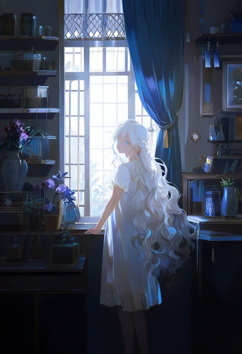 1girl,  long hair,  solo on Tensor.Art