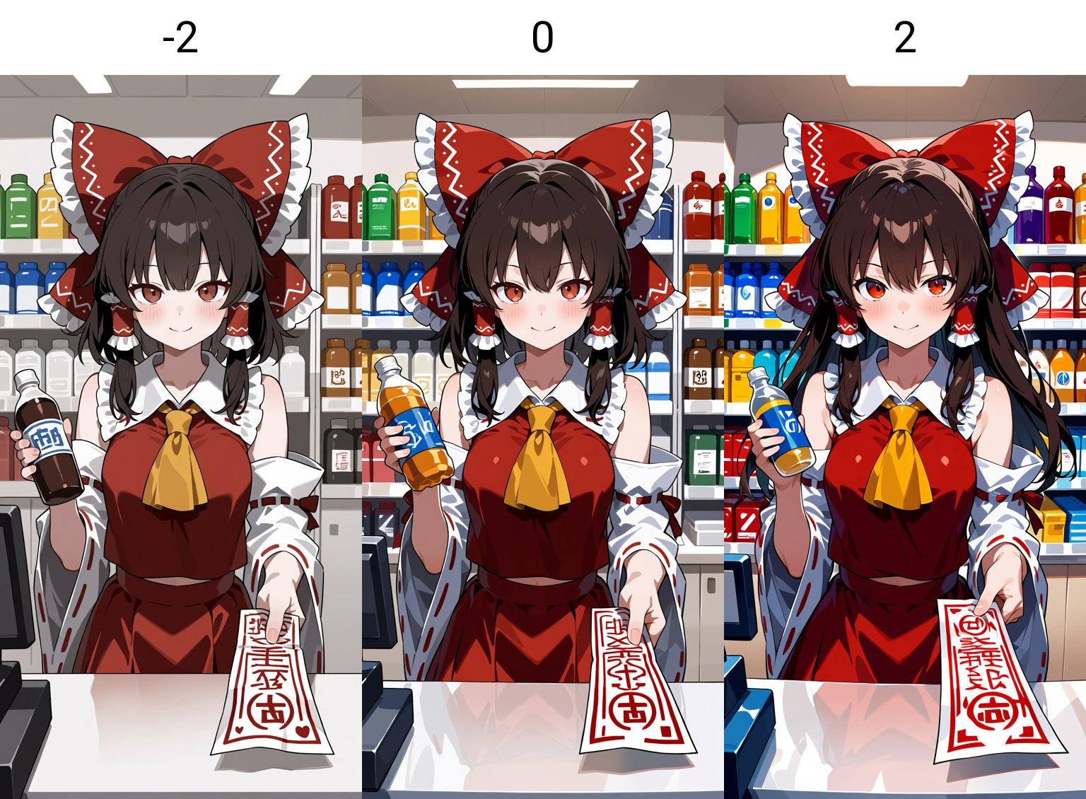 hakurei reimu,  touhou,  1girl on Tensor.Art