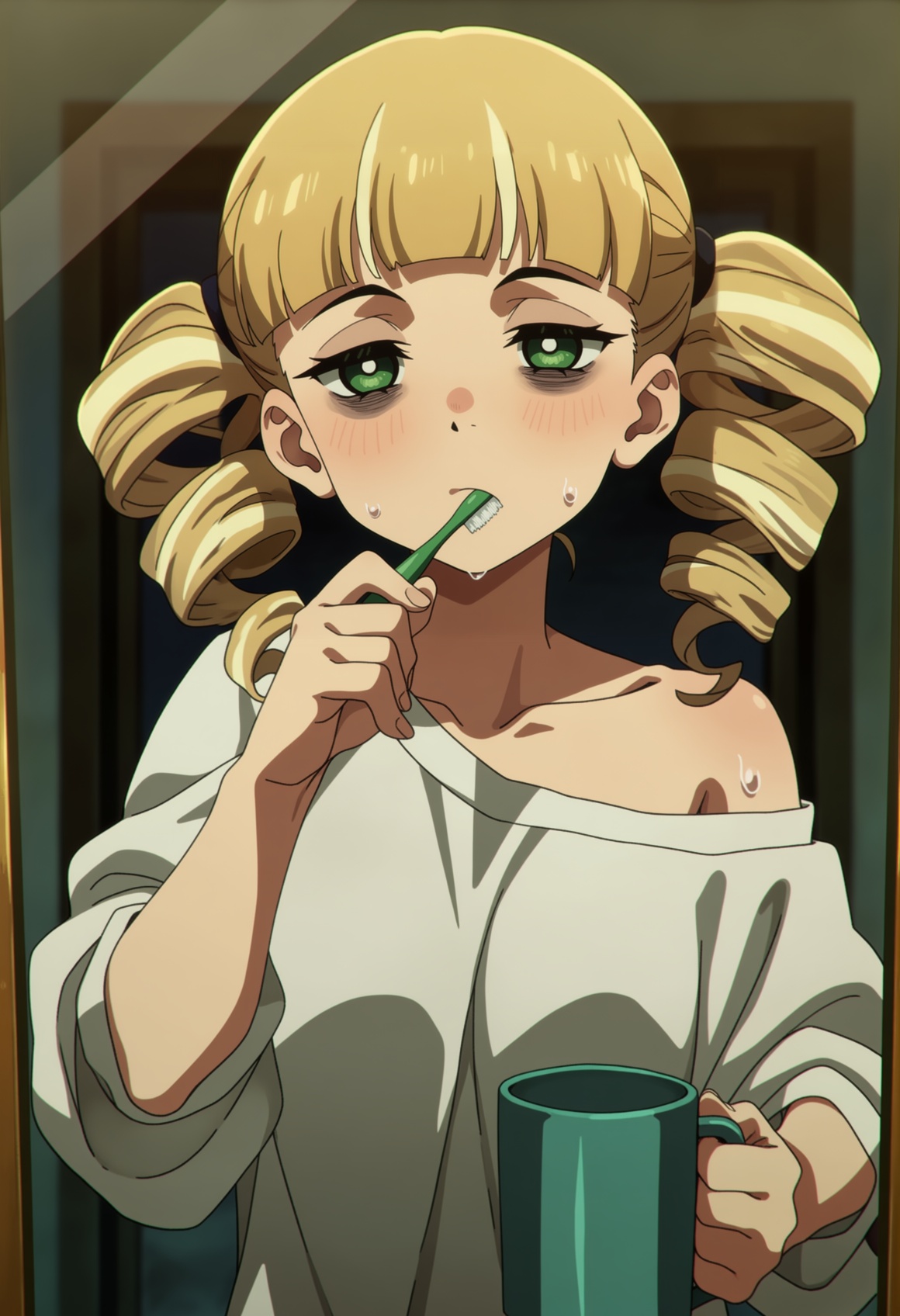 anime coloring,  anime screencap,  1girl on Tensor.Art