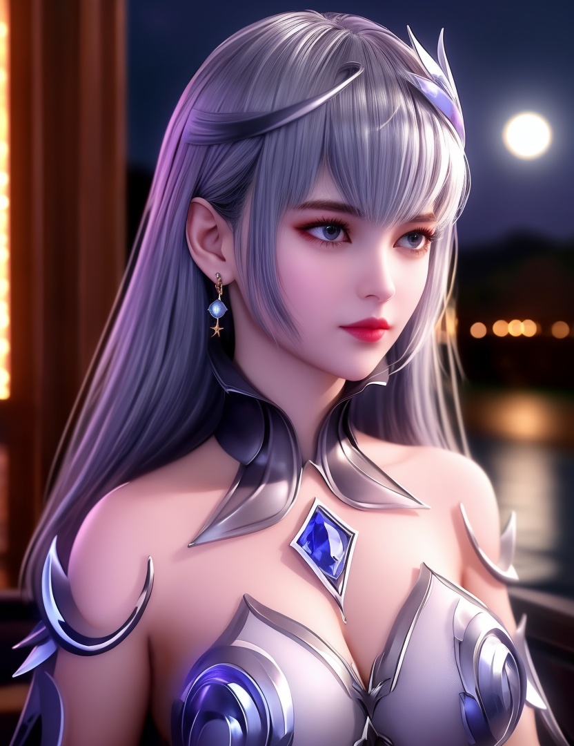 <lora:532-DA-斗罗大陆-叶泠泠:0.8>(,1girl, ,best quality, ),looking at viewer,masterpiece(,1girl,night, starry sky, milky way,outdoors, full moon,  night sky, darkness,  world of darkness, , ) ,ultra realistic 8k cg,   clean, masterpiece,     (( , )),, , , prestige, luxury, jewelry, diamond, gold, pearl, gem, sapphire, ruby, emerald, intricate detail, delicate pattern, charming, alluring, seductive, erotic, enchanting, hair ornament, necklace, earrings, bracelet, armlet,halo((, )), (),