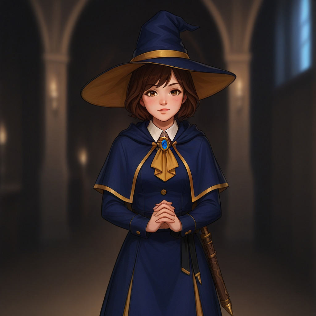 msc_uniform,  navy_blue_uniform,  muted_yellow_trim on Tensor.Art