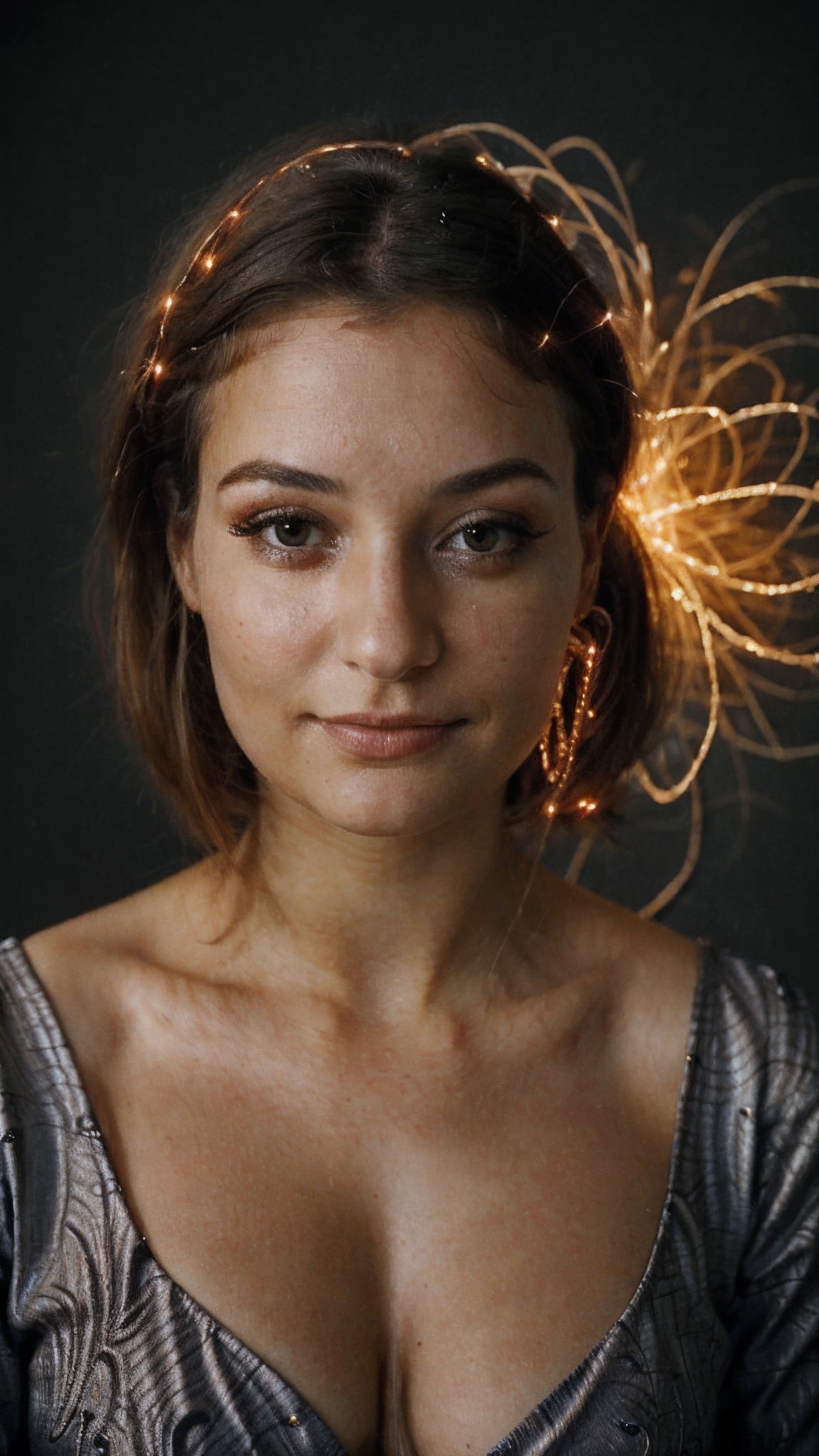 photography of female,  ,  cleavage on Tensor.Art