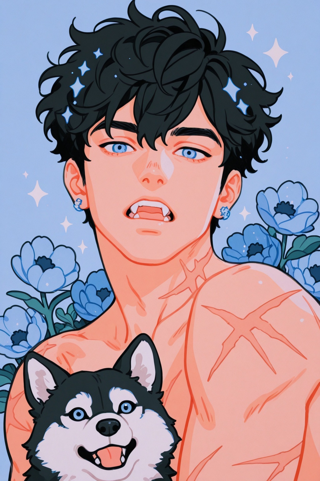 m1yo,  soft pastel illustration,  clean lineart on Tensor.Art