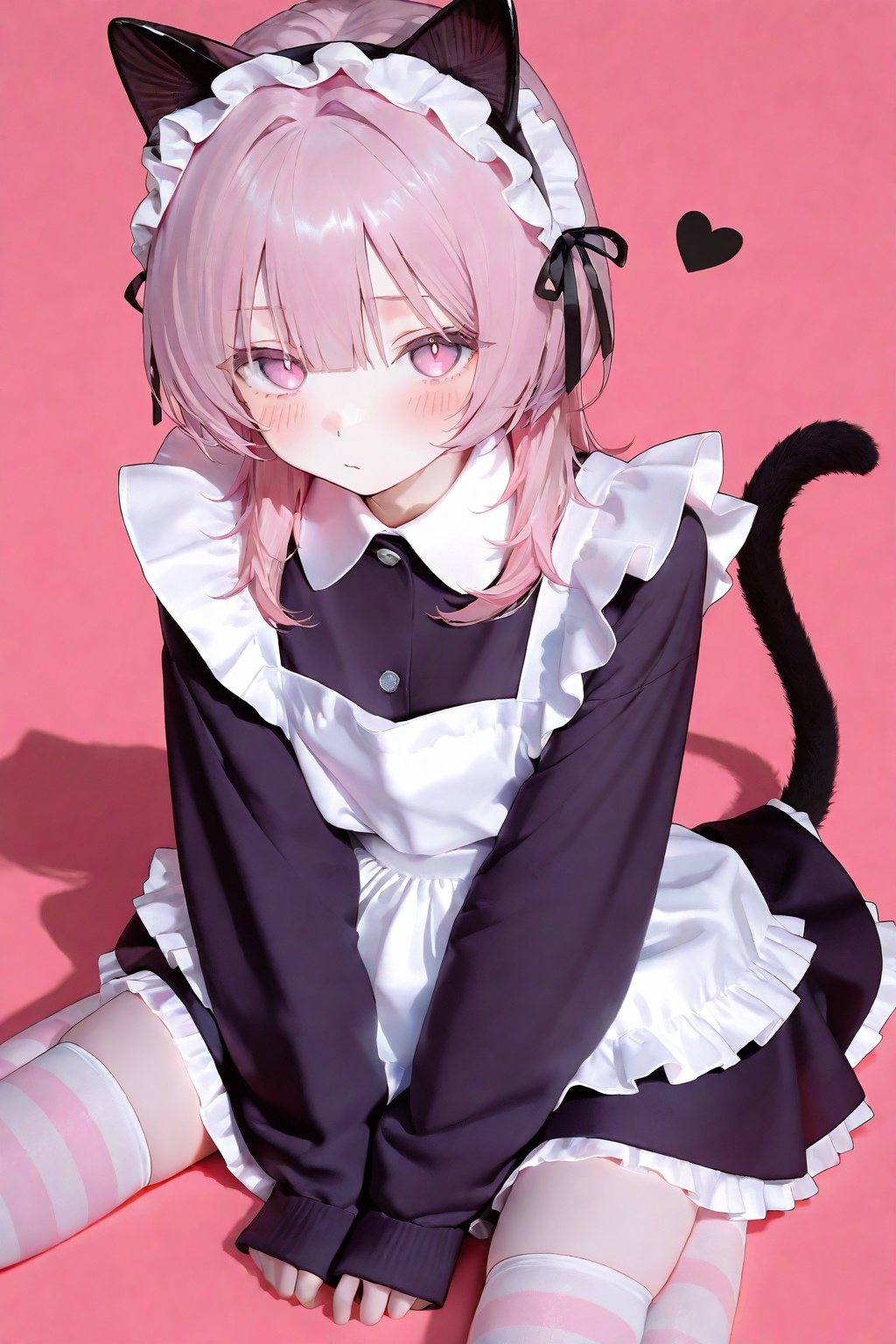 1girl,  solo,  pink hair on Tensor.Art
