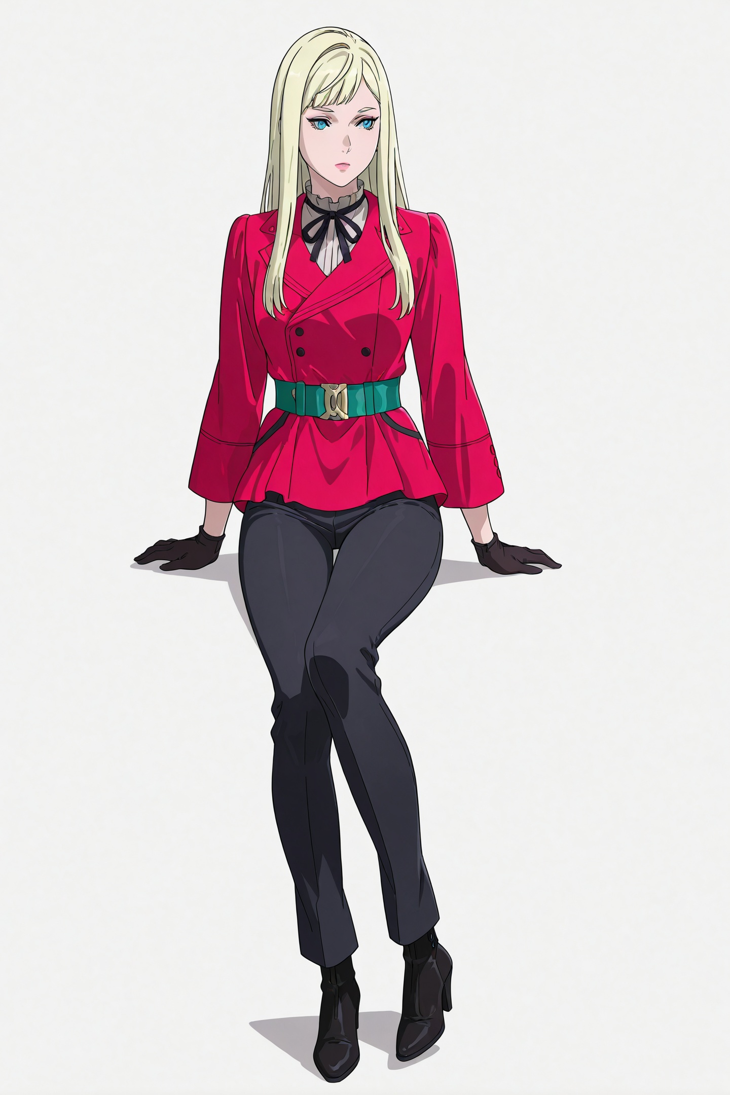 Mobile Suit GUNDAM HATHAWAY Anime Style,  Gigi Andalusia,  1girl on Tensor.Art