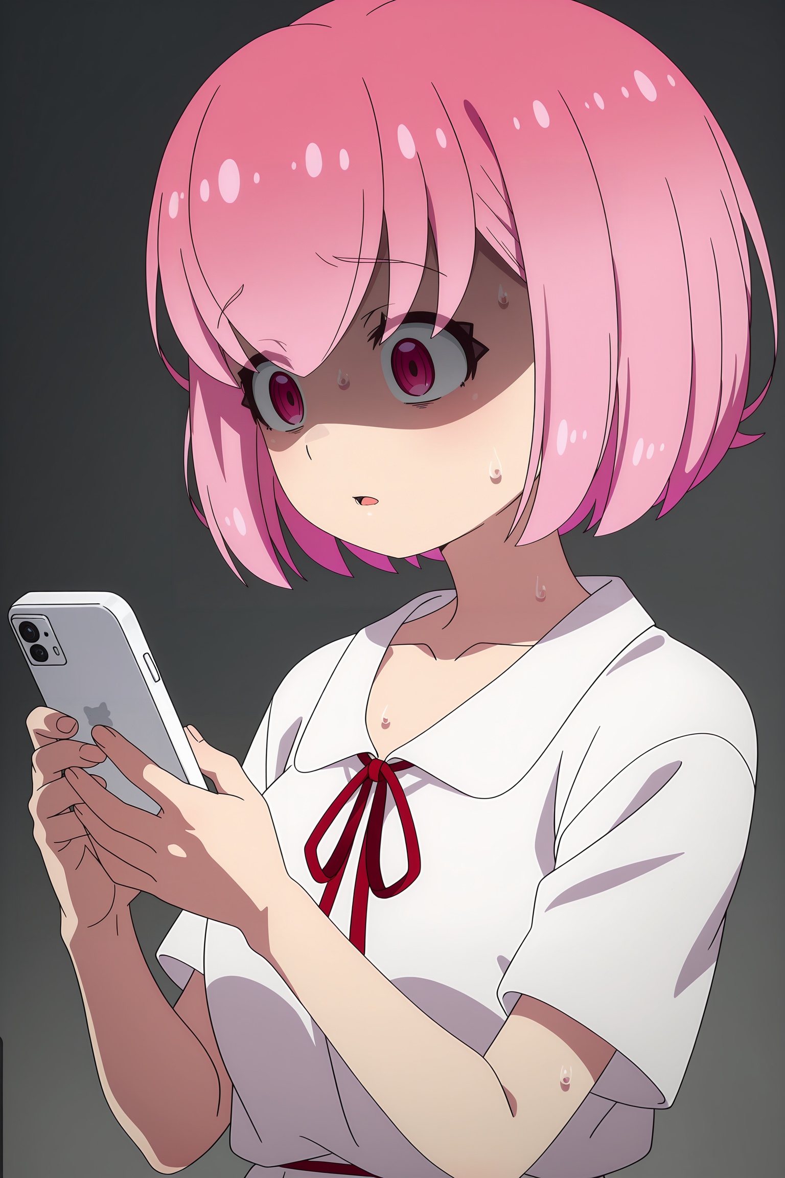 Kurumi Fukuga,  phone,  solo on Tensor.Art