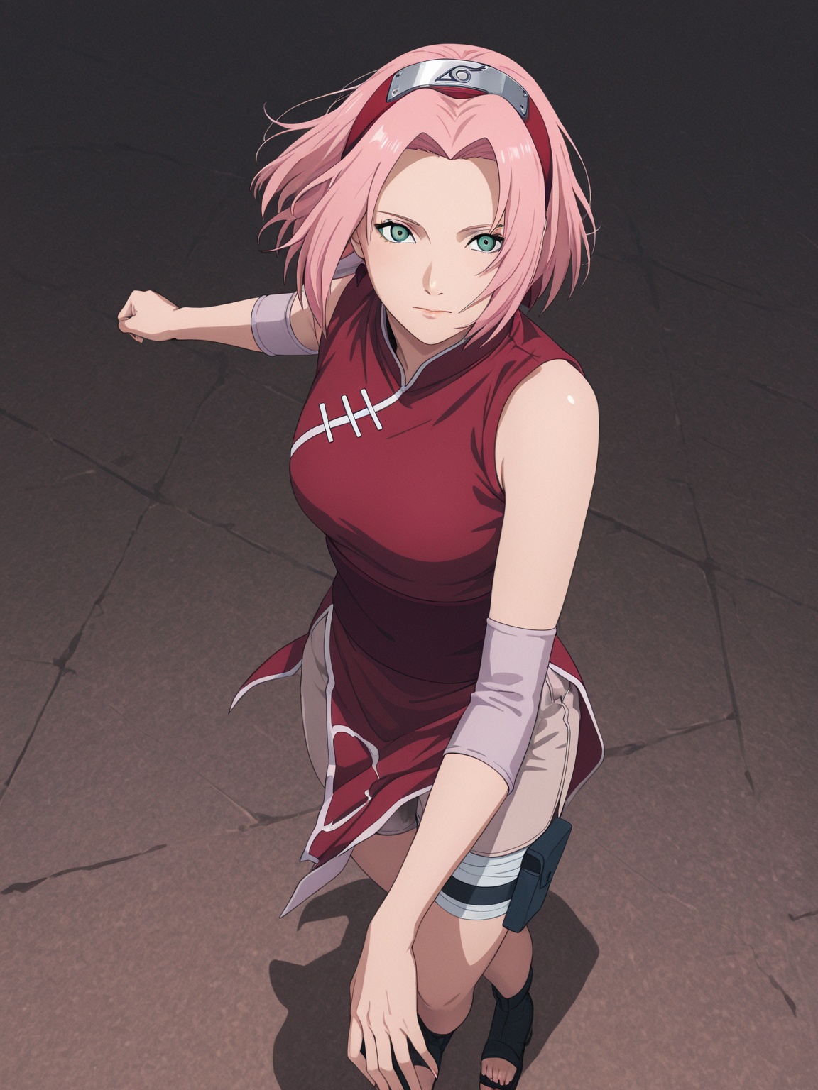 general,  1girl /(haruno sakura/),  standing on Tensor.Art