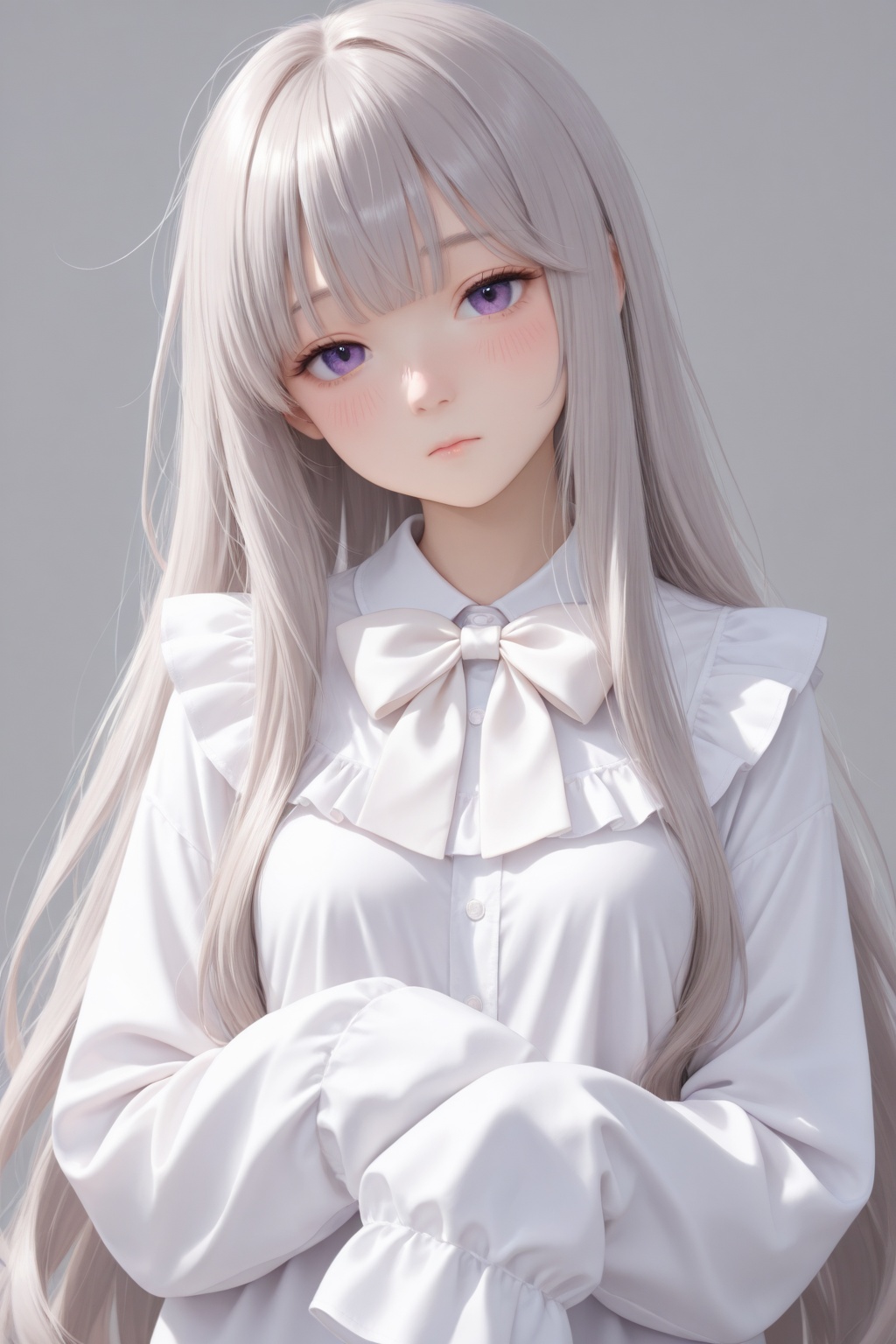 1girl,  solo,  long hair on Tensor.Art