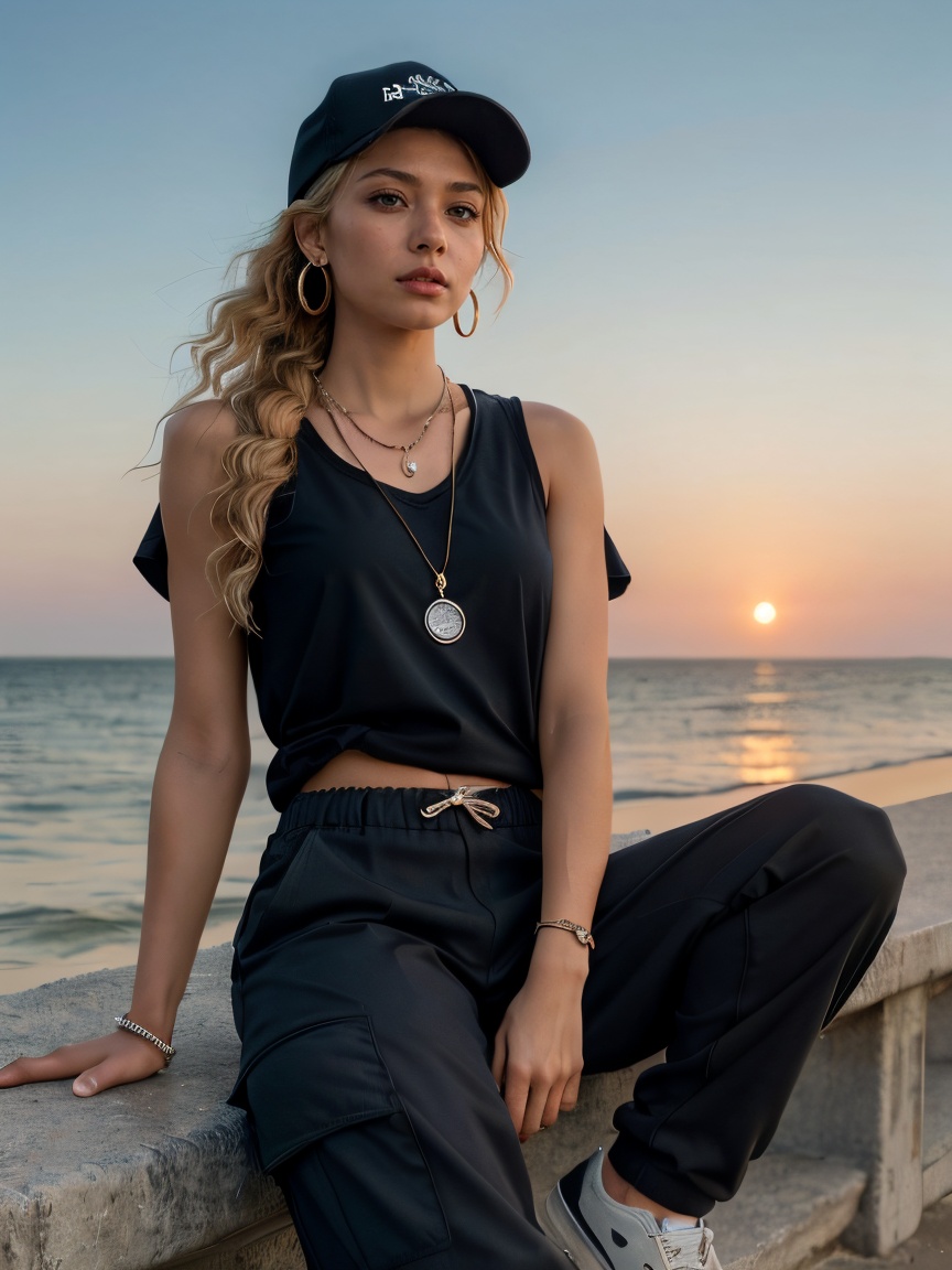 1girl,  grey blonde hair(very long hair,  curly_hair) on Tensor.Art