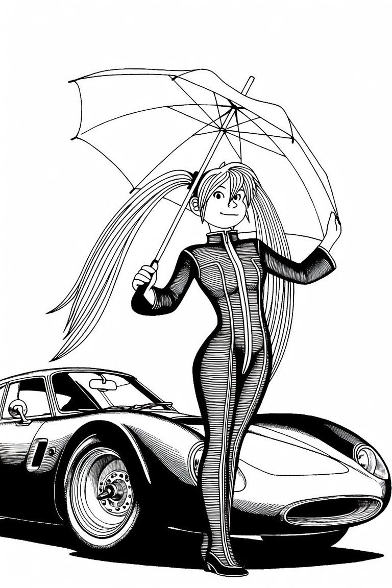 monochrome,  satirical cartooning,  editorial cartooning on Tensor.Art