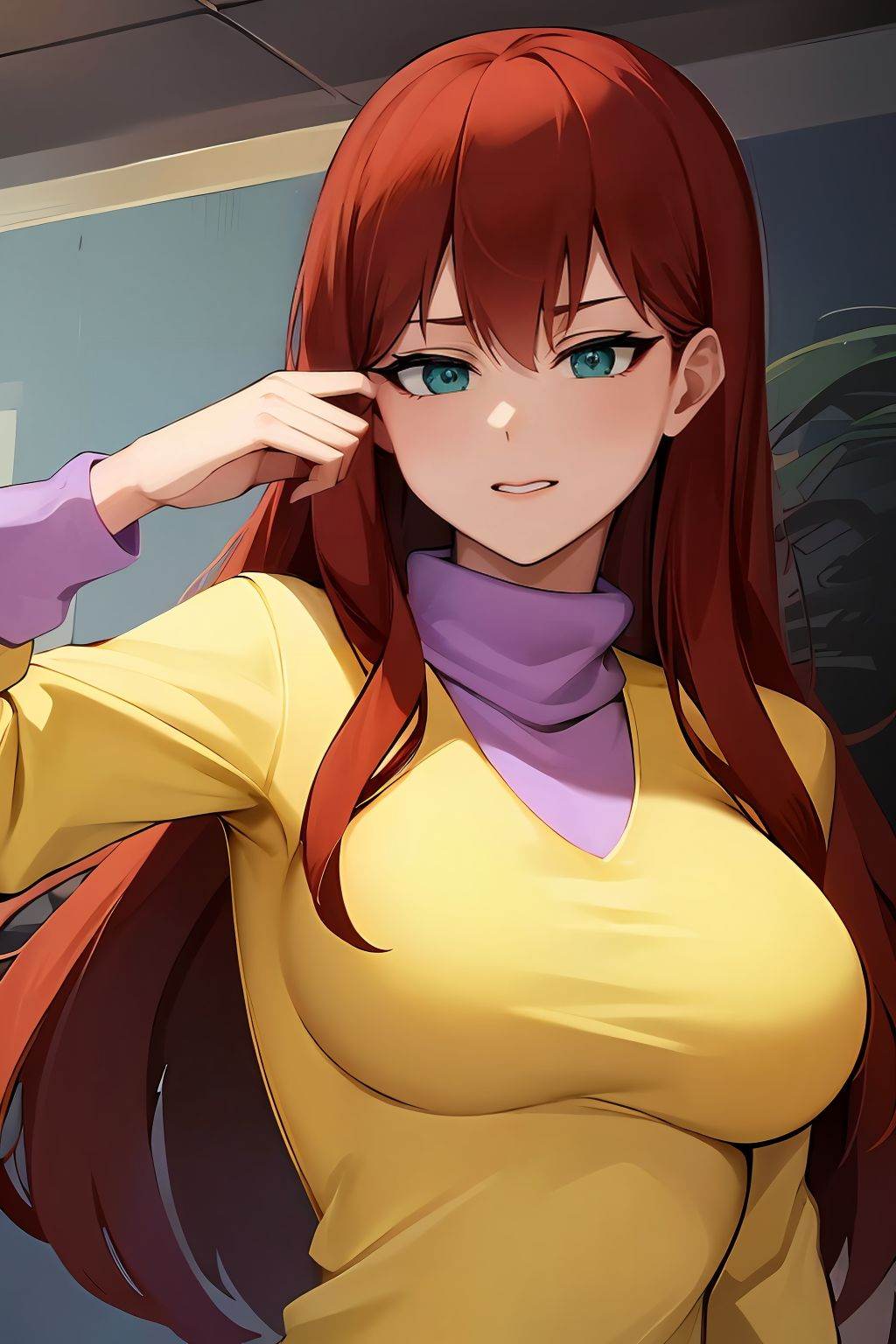 absurdres,  mary jane watson,  upper body on Tensor.Art