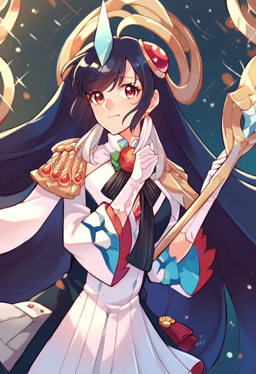 e7 ruele regular version,  anime style,  score_9 on Tensor.Art
