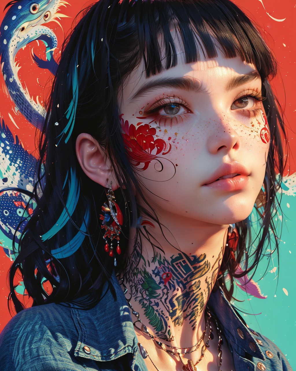 1girl,  solo,  long hair on Tensor.Art