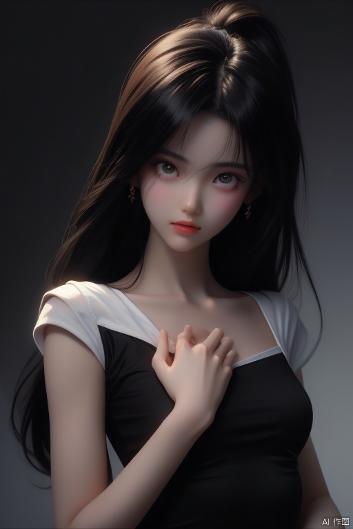 Sailor Moon, A girl in a black and blue sailor suit with a machine gun in her hands, look at the camera, Hideo Kojima, yanjun cheng.Neoclassicism, anime style, chiaroscuro, first-person view, anatomically correct, UHD. textured skin, award winning, high details, HD.16kmnmhf, Asian girl<lora:EMS-344925-EMS:0.800000>
