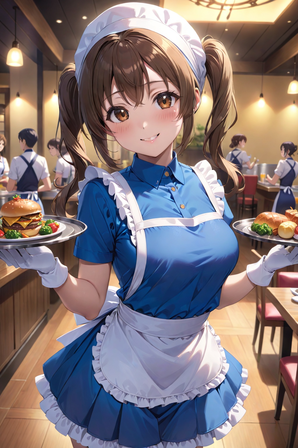 cowboy shot,  sunohara shizuka,  1girl on Tensor.Art