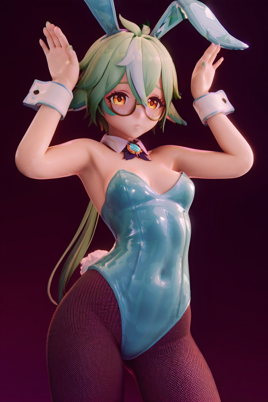 1girl,  solo,  sucrose \(genshin impact\) on Tensor.Art
