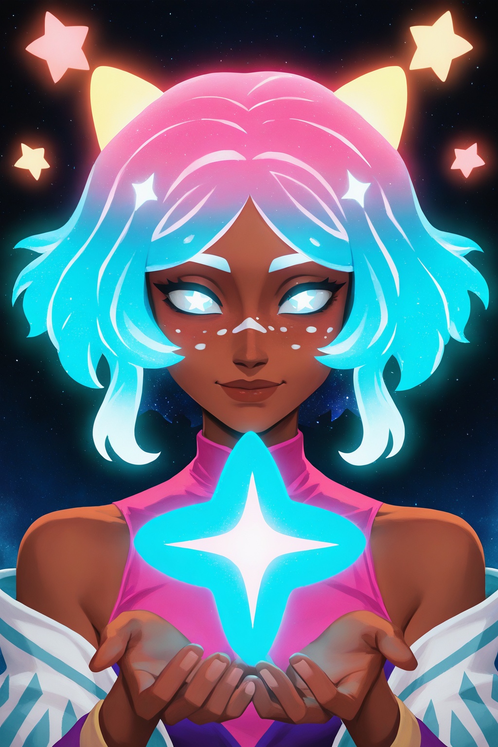 le09,  1girl,  dark skin on Tensor.Art