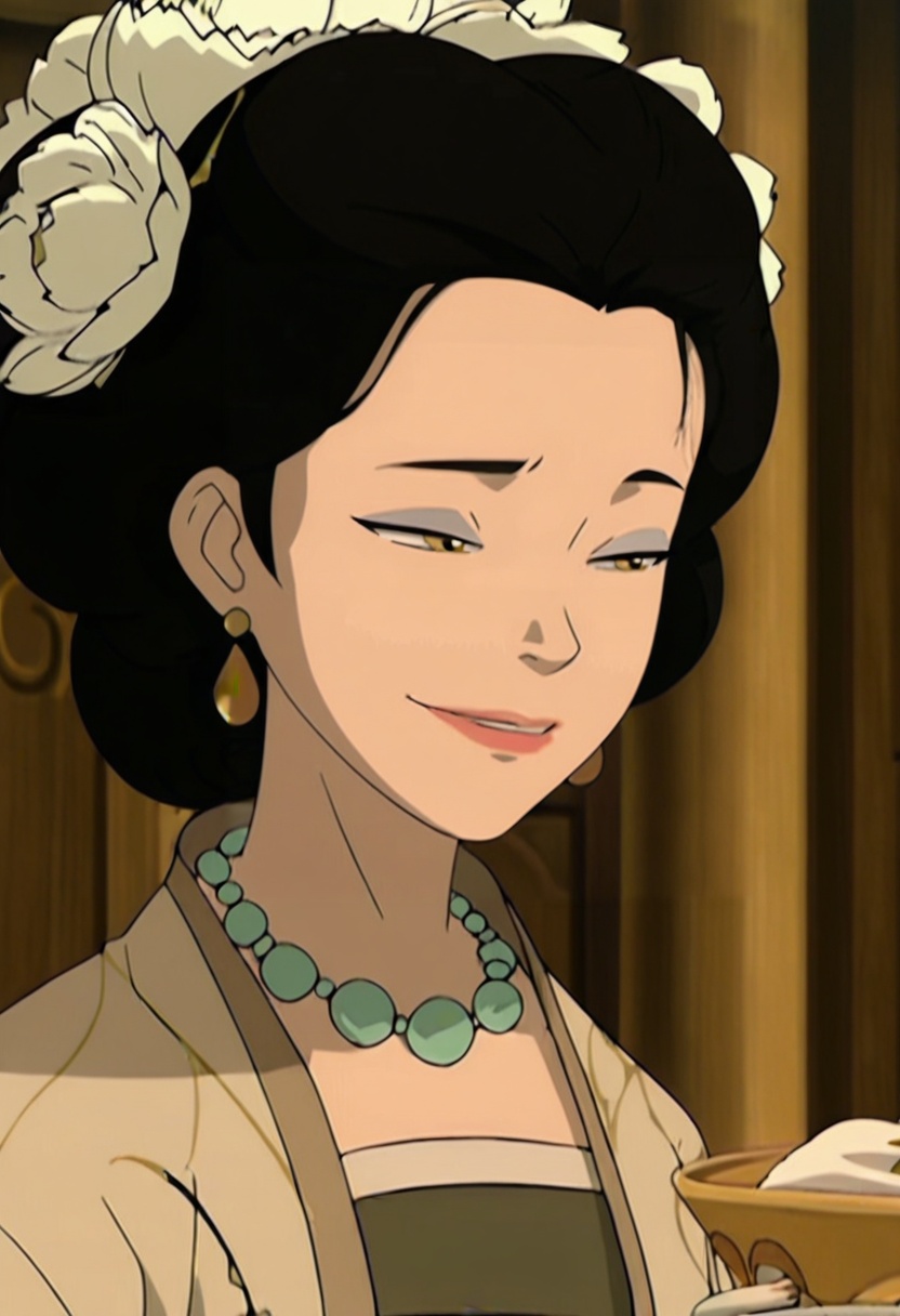 In the avatar TV animation style,  Poppy_Beifong,  1girl on Tensor.Art