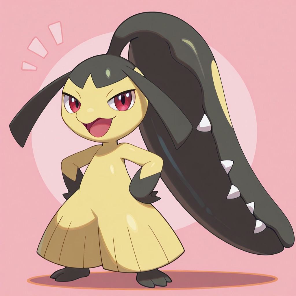mawile,  pokemon (creature),  light yellow body on Tensor.Art