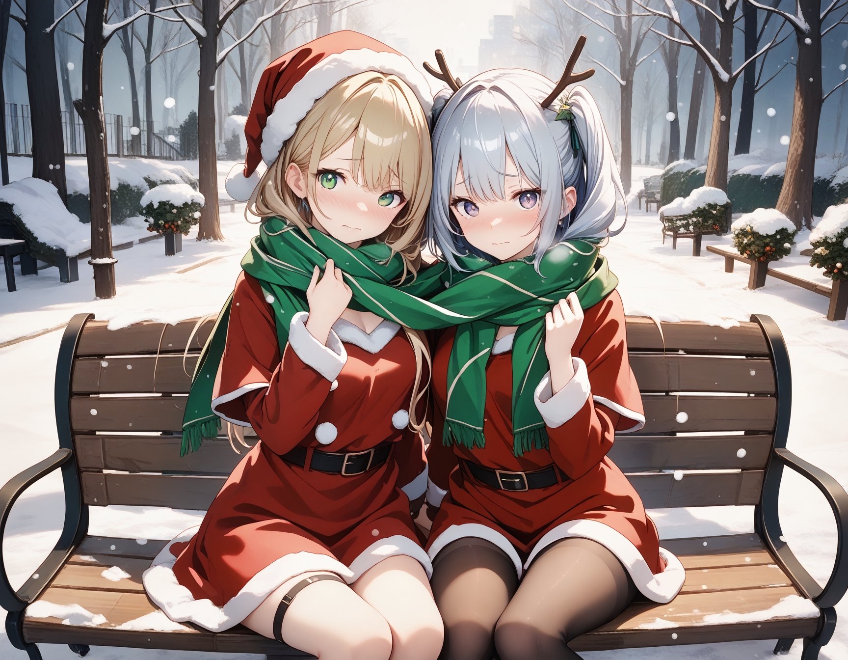 masterpiece,  best_quality,  BREAK2girls on Tensor.Art